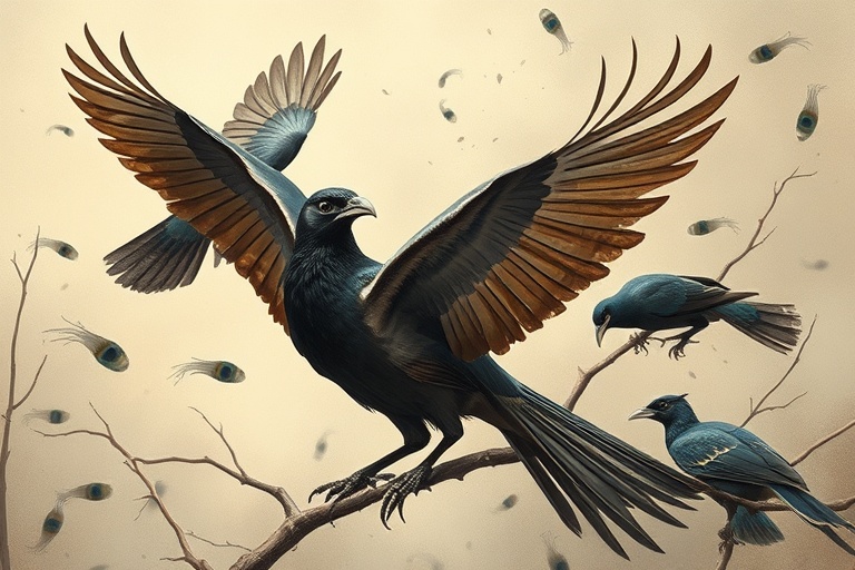 THE VAIN JACKDAW AND THE PEACOCK